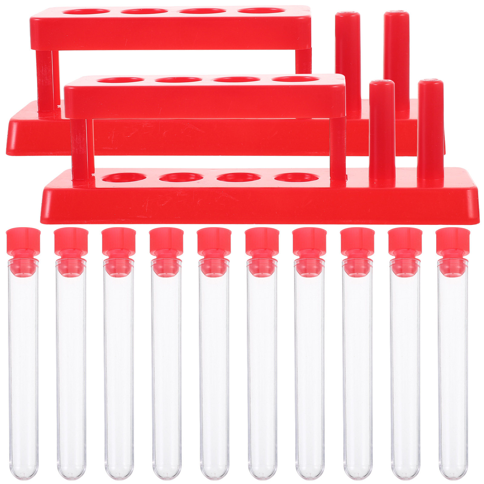 1Set Test Tube Rack Kit Plasti - Science Kit 评论和价格