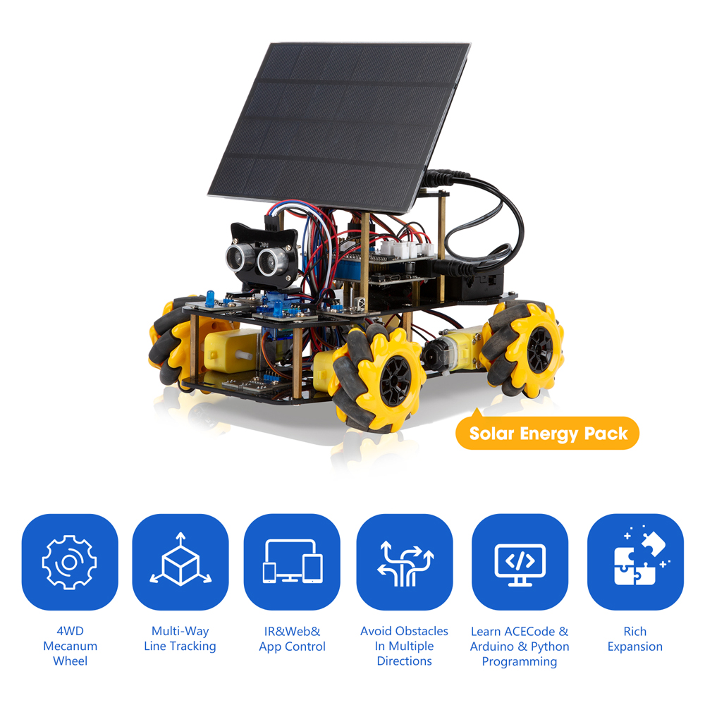 ACEBOTT Smart Robot Solar Ener - Science Project Kit 评论和价格
